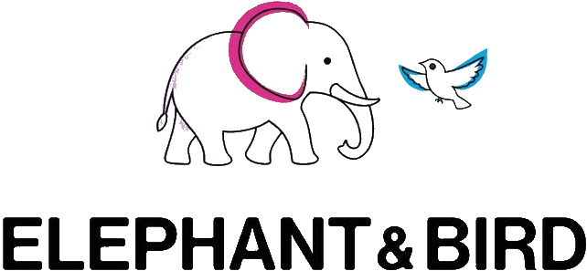 elephant and bird logo